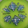 OTB Open 2024 - Proton Soft Hex - dayglo - yellow-green - light-blue - silver - black - pretty-flat - somewhat-gummy - 173g - 174-1g