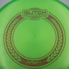 Parachute - Plasma Soft GWCQ 2024 - green - gold - pretty-flat - somewhat-gummy - 150g - 150-5g