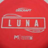 Paul McBeth Soft Blend Luna - red - silver - somewhat-flat - pretty-gummy - 173g - 174-2g