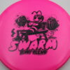 Swarm - Bendy Blend Ledgestone Edition - pink - black - super-flat - pretty-gummy - 175-176g - 177-4g