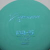 300 Pa-5 Soft - aqua - blue-circles - pretty-flat - somewhat-gummy - 176g - 176-0g