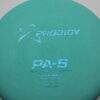 300 Pa-5 Soft - aqua - blue-circles - pretty-flat - somewhat-gummy - 176g - 176-7g