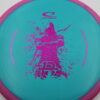 Peak - Zero Medium Orbit - Issac Robinson - teal - pink - pink - pretty-flat - somewhat-gummy - 174g - 174-6g