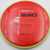 Simon Line Neutron Balance 2025 - red - yellow - black - silver - pretty-flat - neutral - 175g - 175-5g
