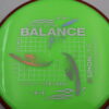 Simon Line Neutron Balance – Special Edition 2025 - green - red - silver - silver - ghost - pretty-flat - somewhat-gummy - 175g - 175-4g