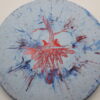 A2 300 Fractal - Luke and Hoagie Tree Gem - blue - red - pretty-flat - neutral - 161g - 160-8g