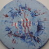 A2 300 Fractal - Luke and Hoagie Tree Gem - blue - flag - pretty-flat - neutral - 160g - 160-7g