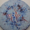 A2 300 Fractal - Luke and Hoagie Tree Gem - blue - flag - pretty-flat - neutral - 160g - 160-2g