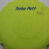 Turbo Putt - yellow - blue - somewhat-flat - somewhat-stiff - 178g - 178-5g