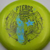 Fierce Z Sparkle - Ledgestone 2025 Season 2 - yellowgreen - silver - black-holo-circles - somewhat-domey - neutral - 173-174g - 175-4g