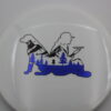 A2 300 Good Boy Hoagie Stamp - white - blue - somewhat-flat - neutral - 171g - 173-0g
