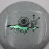 M4 Re-blend Snail Stamp - gray - teal - somewhat-domey - neutral - 180g - 183-6g