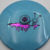 A3 Snail - Luke Humphries – Reblend - blue - pink - somewhat-domey - neutral - 173g - 173-3g