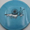 A3 Snail - Luke Humphries – Reblend - blue - white - somewhat-domey - neutral - 173g - 173-4g