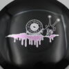 400 F3 - Snail Stamp - Luke Humphries - black - pink - somewhat-domey - neutral - 173g - 175-0g