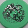 Wild Thing - OTB East Jester Colab - green - silver-holographic - pretty-flat - somewhat-stiff - 176g - 175-7g