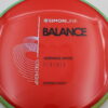Simon Line Neutron Balance 2025 - red - green - black - silver - pretty-flat - neutral - 176g - 177-0g