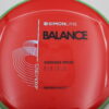 Simon Line Neutron Balance 2025 - red - blue-green - black - silver - pretty-flat - neutral - 173g - 173-3g