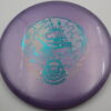 “Smuggler’s Pursuit” Isaac Robinson 500 Archive – Pro Worlds Stamp - purple - teal - silver-holographic - neutral - neutral - 176g - 177-6g