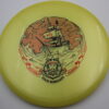 “Smuggler’s Pursuit” Isaac Robinson 500 Archive – Pro Worlds Stamp - yellow - black - red - somewhat-domey - neutral - 177g - 178-0g