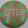 Phoenix Apex Swirl - blend-pinkgreen - silver-holographic - pretty-flat - neutral - 174g - 175-3g