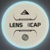 Lens Cap – Simon Line Mini Marker - white - light-blue - black