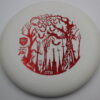 Flex 3 Glow P1- OTB Halloween - white - red-fracture - somewhat-flat - somewhat-stiff - 174g - 174-1g