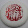 Flex 3 Glow P1- OTB Halloween - white - red-fracture - somewhat-flat - somewhat-stiff - 174g - 174-6g