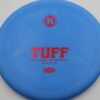 Tuff - K3 Hard - blue - red - somewhat-flat - somewhat-stiff - 174g - 174-5g