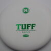 Tuff - K3 Hard - white - green - somewhat-flat - somewhat-stiff - 175g - 176-0g