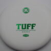 Tuff - K3 Hard - white - green - somewhat-flat - somewhat-stiff - 176g - 176-0g