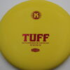Tuff - K3 Hard - yellow - red - somewhat-flat - somewhat-stiff - 174g - 175-1g