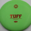 Tuff - K3 Hard - green - red - neutral - somewhat-stiff - 174g - 175-4g