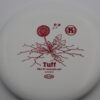 Tuff - K3 Line - white - red - somewhat-flat - somewhat-gummy - 174g - 174-5g