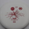 Tuff - K3 Line - white - red - somewhat-flat - somewhat-gummy - 174g - 174-8g
