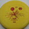 Tuff - K3 Line - yellow - red - somewhat-flat - somewhat-gummy - 174g - 175-0g