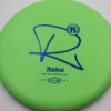 Reko - K3 Line - green - blue - pretty-flat - somewhat-gummy - 174g - 174-7g