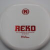 Reko - K1 Line - white - red - somewhat-flat - neutral - 176g - 177-0g