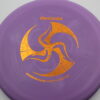P2X - D-Line Flex 2 - purple - bronze - super-flat - somewhat-stiff - 174g - 174-7g