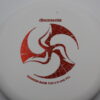 P2X - D-Line Flex 2 - white - red - super-flat - somewhat-stiff - 174g - 174-0g