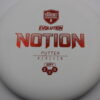 Notion - Soft Exo - white - red - pretty-flat - somewhat-gummy - 173g - 173-6g