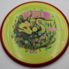 Fox Stamp OTB Open Prism Neutron Trance - yellowgreen - red - pink - teal - black - pretty-flat - neutral - 174g - 175-6g