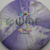 Luna - CT Swirl - Ledgestone 2025 - purple - black-stars - rainbow-jelly-bean - pretty-flat - somewhat-stiff - 173-174g - 175-4g