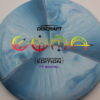 Luna - CT Swirl - Ledgestone 2025 - blue - rainbow-rasta - black - pretty-flat - somewhat-stiff - 173-174g - 174-8g