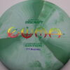 Luna - CT Swirl - Ledgestone 2025 - green - rainbow-rasta - green-matrix - pretty-flat - somewhat-stiff - 173-174g - 174-6g