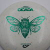 ESP Cicada - Ledgestone 2025 - white - teal - pretty-flat - neutral - 175-176g - 177-6g