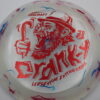 Crank – Z FLX Jawbreaker - Ledgestone 2025 - clear - red - pretty-flat - somewhat-gummy - 174g - 175-9g