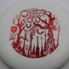 Flex 3 Glow P1- OTB Halloween - white - red-fracture - somewhat-flat - somewhat-stiff - 174g - 174-4g
