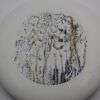 Flex 3 Glow P1- OTB Halloween - white - silver-gold-black-streaks - somewhat-flat - somewhat-stiff - 176g - 175-8g