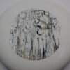 Flex 3 Glow P1- OTB Halloween - white - silver-gold-black-streaks - somewhat-flat - somewhat-stiff - 175g - 175-6g